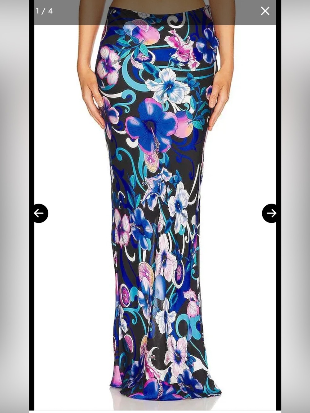 CIN CIN Miami Maxi Skirt In Multi